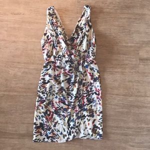 Alice and Olivia sz 4 multi color spring dress